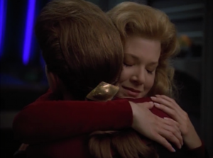 Kes' powers are destabilizing things, so she says she's gonna peace out