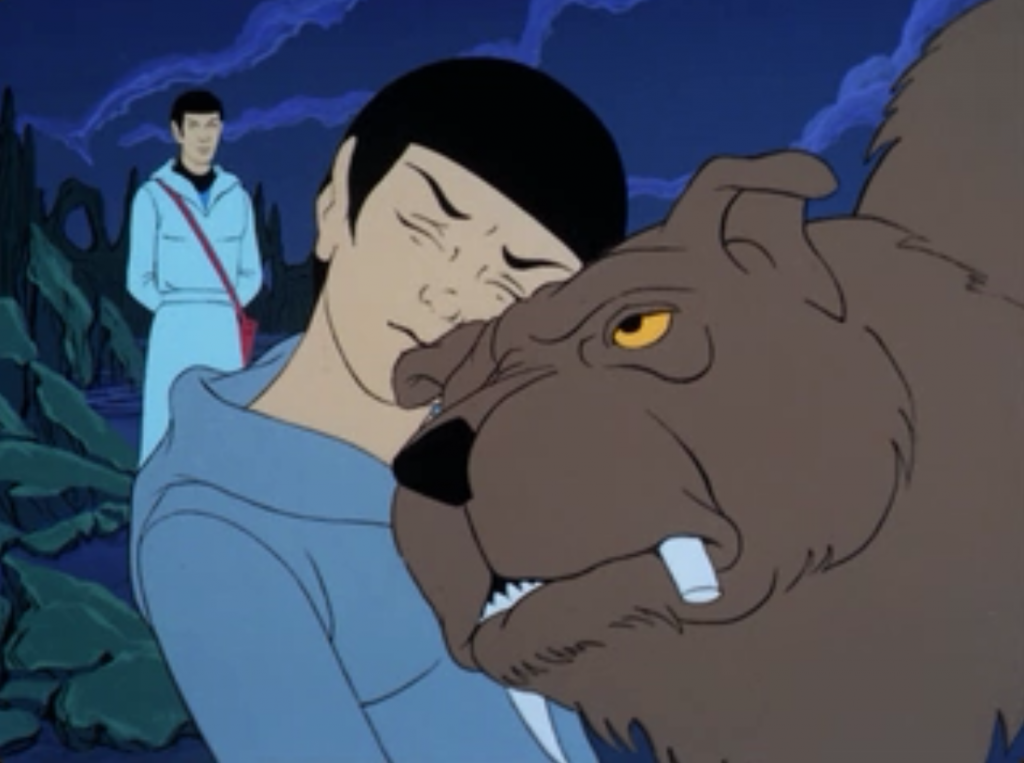 The healer can't save his dog, but this turned out to be a decent test for Spock. Now he's ready to be a Vulcan