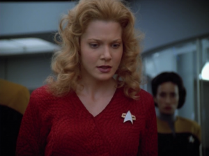 When something starts to go wrong with 7 of 9, Kes looks into her brain and fixes the problem