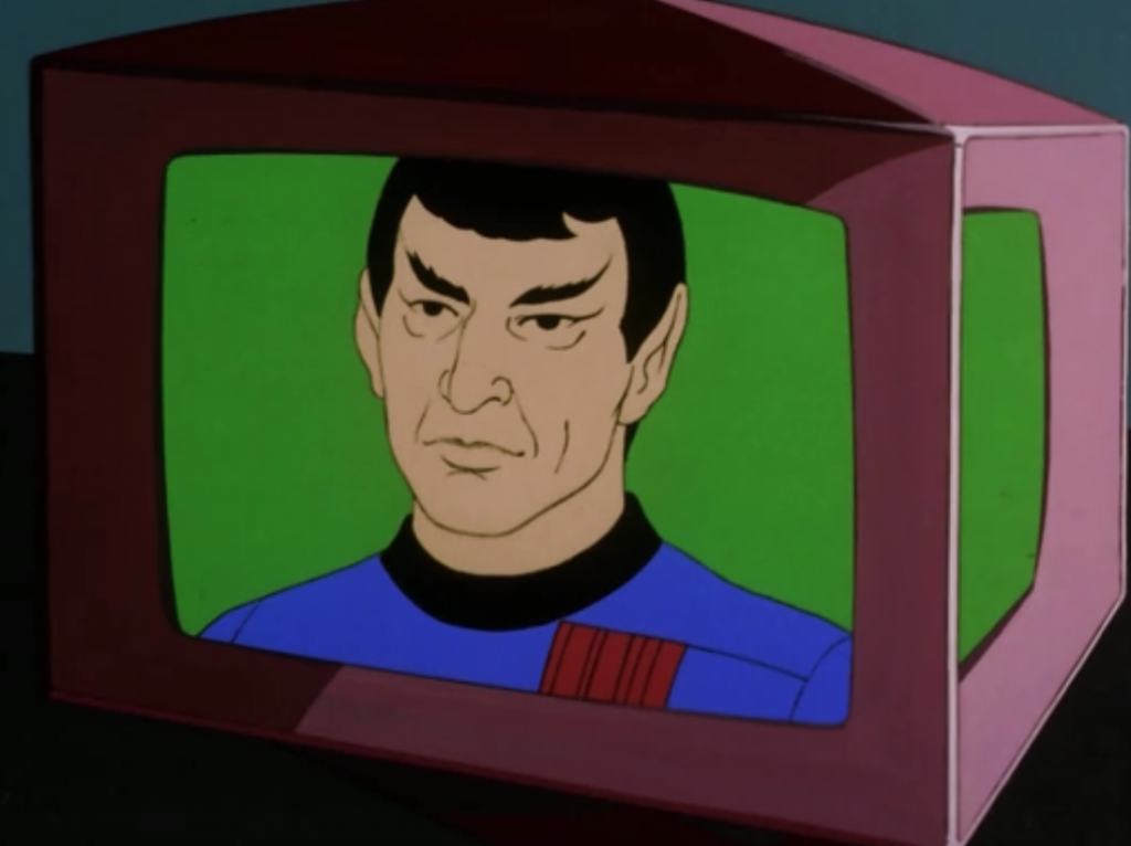They figure out that Spock died when he was really young