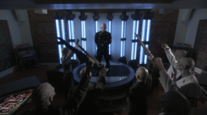 The aliens are activating their machine