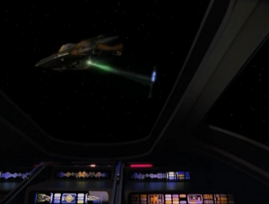 hey those aliens are swiping the warp core