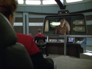 Voyager comes across some aliens that have almost been wiped out by the borg. They ask for help