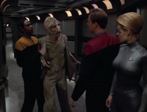 The alien hates Seven