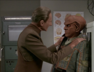 But then Odo shows up and ruins their fun