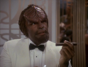 Bashir has to gamble with Worf