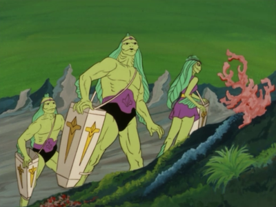 They find some sea people