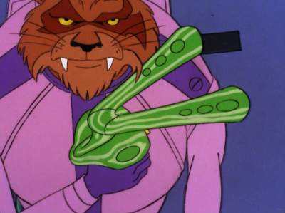 The space cat asks how to get to the destroy everything setting and the voice tells him, but it looks different than when Sulu had it