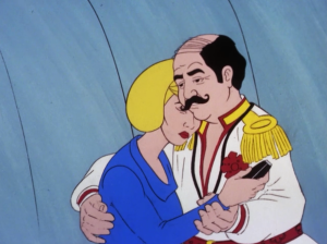 Mudd somehow makes Chapel stun herself? What?