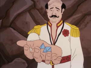 Mudd only has a few crystals left.