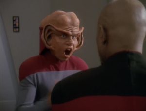 Nog wants Sisko to help him get into "Red Squad," an elite group of cadets 