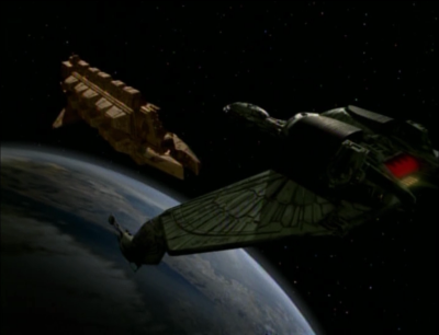 They figure out where the bird of prey was going and run into them