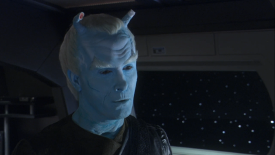 They somehow found out that an Aenar was controlling the Romulan ship