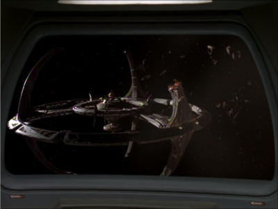 The Defiant returns to DS9 to see that it's been attacked by Jem'Hadar!