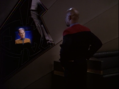 Eddington gives Sisko a call, and makes a pretty good case for his cause