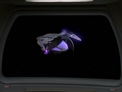 But when they're tracking down the attackers they find a Jem'Hadar ship in distress